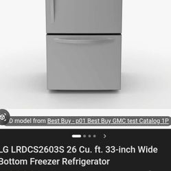 LG REFRIGERATORS 