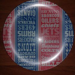 NFL Plate