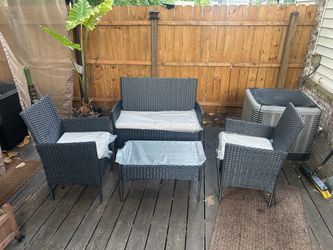 New Patio Set