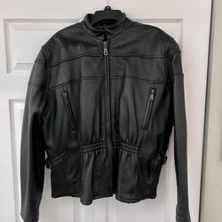 Women’s Leather Motorcycle Jacket