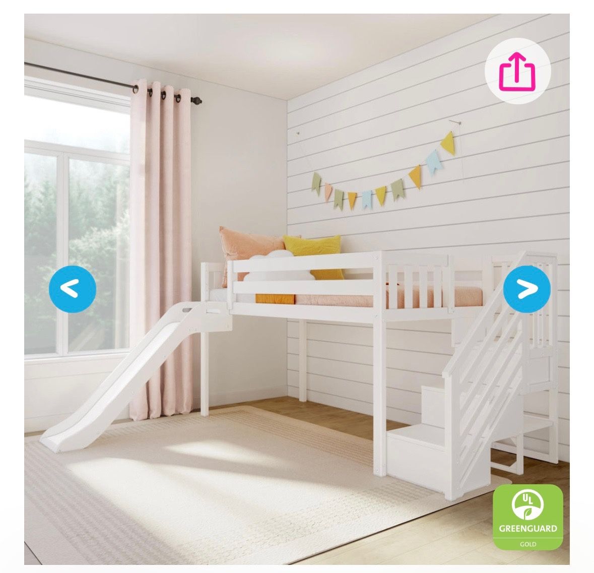 Twin Loft Bed With Slide And Stairs