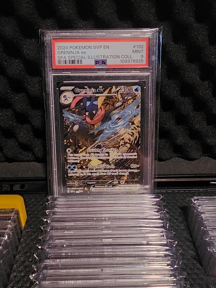 Greninja EX PSA 9