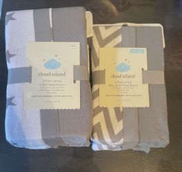 Cloud Island Fitted Sheets 