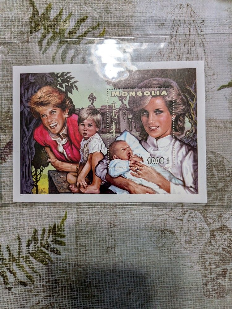 # 1 Princess Diana Stamps