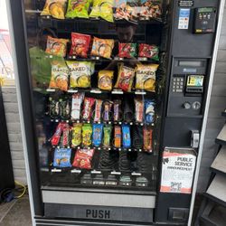 READY TO PLACE AP 123 SNACK MACHINE