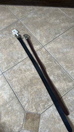 Boys Belts Reversible Leather Brown And Black