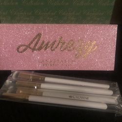 Authentic Anastasia x AMREZY EYESHADOW PALETTE With Brushes  