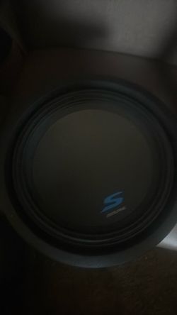 alpine subwoofer