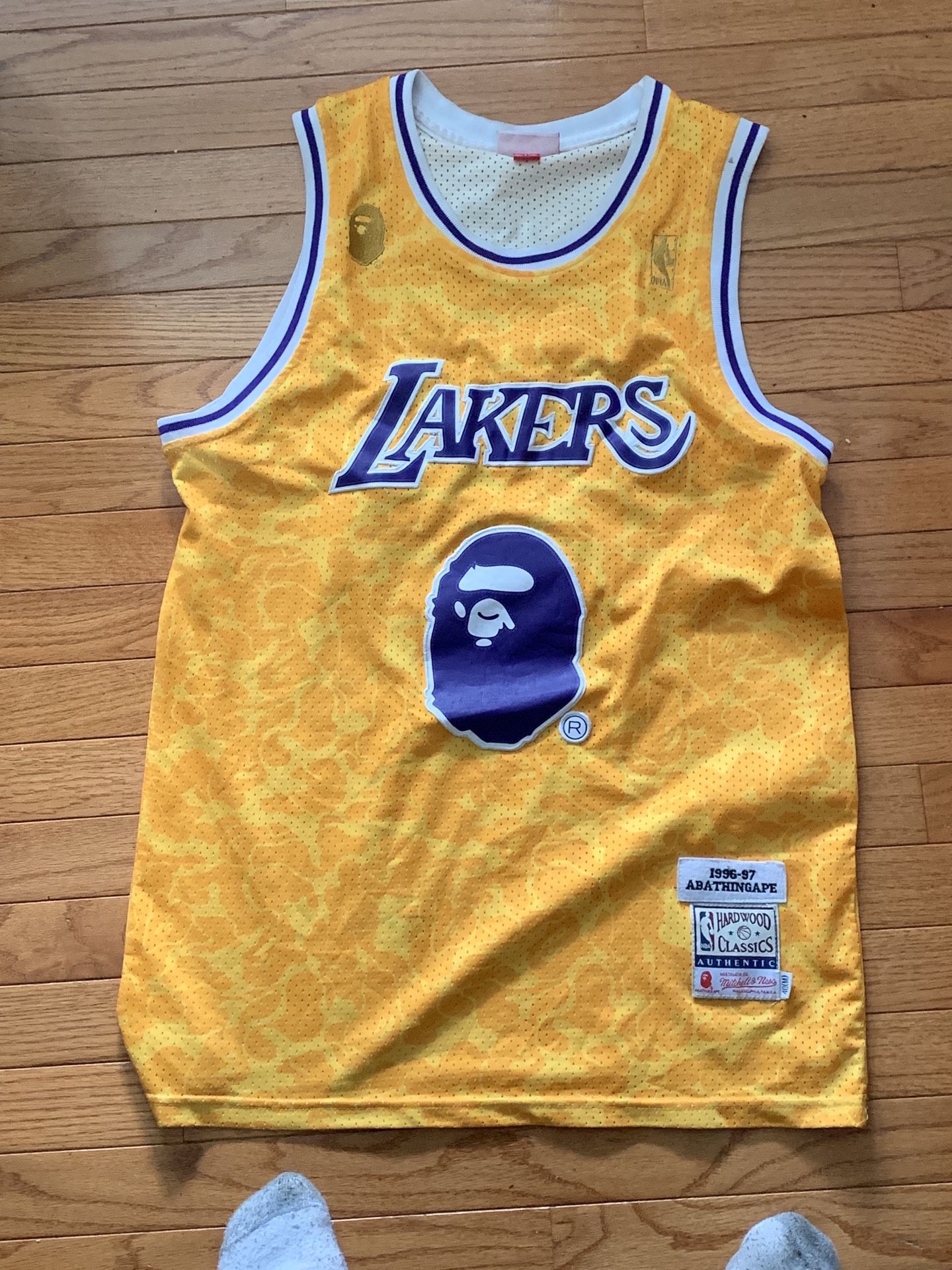 Laker bape jersey Rare