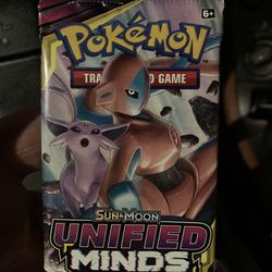 Pokémon Sun And Moon Unified Minds Pack 2019 Authentic 