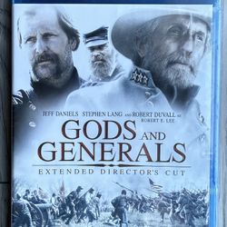 NEW-Gods And Generals Blu-ray Movie