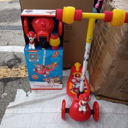 Scooter Paw Patrol 3  Wheel  Folding 