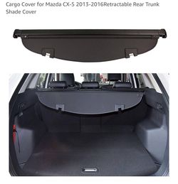 Cargo Cover for Mazda CX-5 2013-2016Retractable Rear Trunk Shade Cover