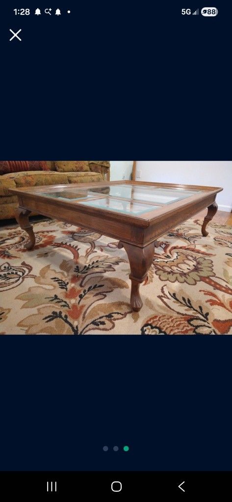 Vintage Drexel Heritage Coffee Table
