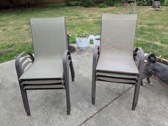 6 outdoor patio chairs
