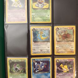 Team Rocket COMPLETE  Set