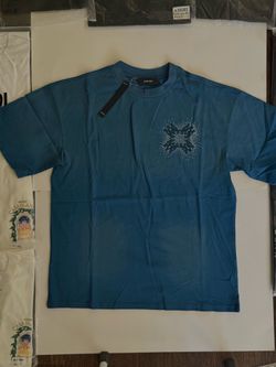 BLUE AMIRI T-Shirt