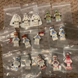 LEGO GCC Star Wars Trooper Minifigures Clone
