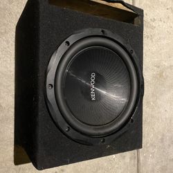 Kenwood 12 Subwoofer 