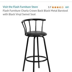 Crown Back Bar Stools