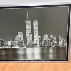 twin tower office poster framed 
