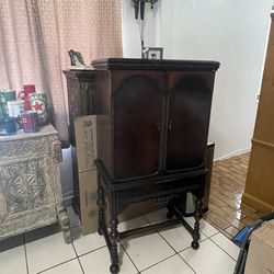 Small Wooden Cabinets Antique 