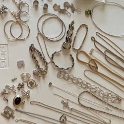 488 Grams Sterling silver jewelry