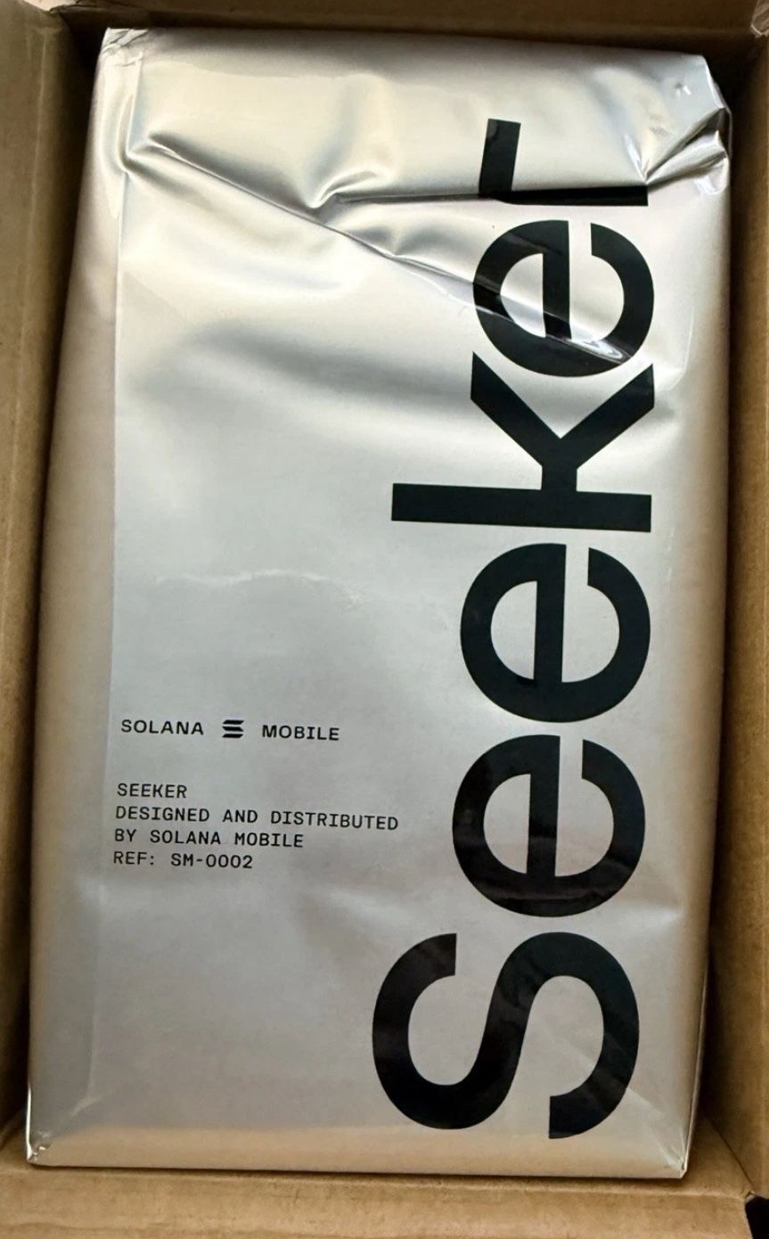 Solana Mobile Chapter 2 Seeker Smartphone (Sealed/Unopened)