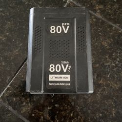 80v Rechargeable Battery Li-ion