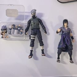 SH Figuarts kakashi and sasuke