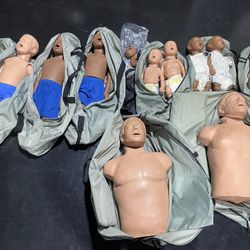 USED CPR Training Simulaid Manikins 