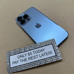 Apple IPhone 13 Pro 5G - 90 Days Warranty - Payment Plan Available ONLY $5 DOWN