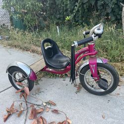 Classic Schwinn Roadster Tricycle - Pink - Low Rider Trike