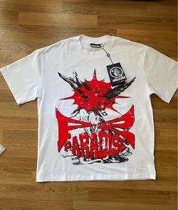 Hellstar, t-shirt, white, size medium