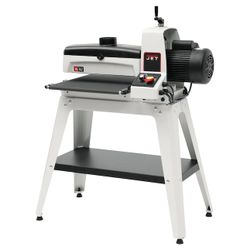 JET JWDS-1632, 16-Inch 115-Volt 15 -Amp Variable Speed Drum Sander with Dust Management
