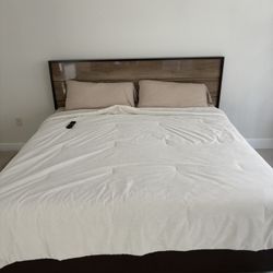 King Size Bed Frame, King Mattress, King Box Spring. 
