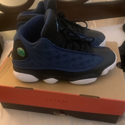 Jordan 13s Blue Black