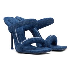 Alexander Wang Denim Heels size 41 (10w)