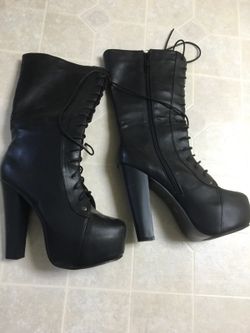 Tie up boots