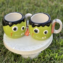 Halloween Frankenstein Mugs