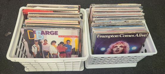 100+ Vinyl Records Collection Lot Bundle - Rock , Pop , R&B , Soul & MORE