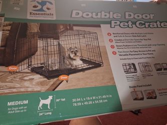 Double door pet cart