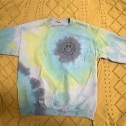 Sweatshirt With Funny Text