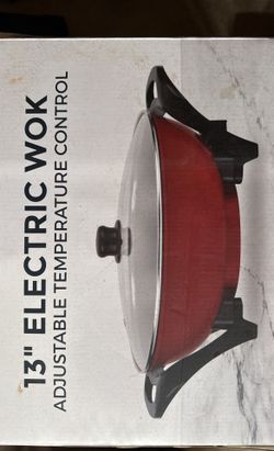 13” Electric Wok 