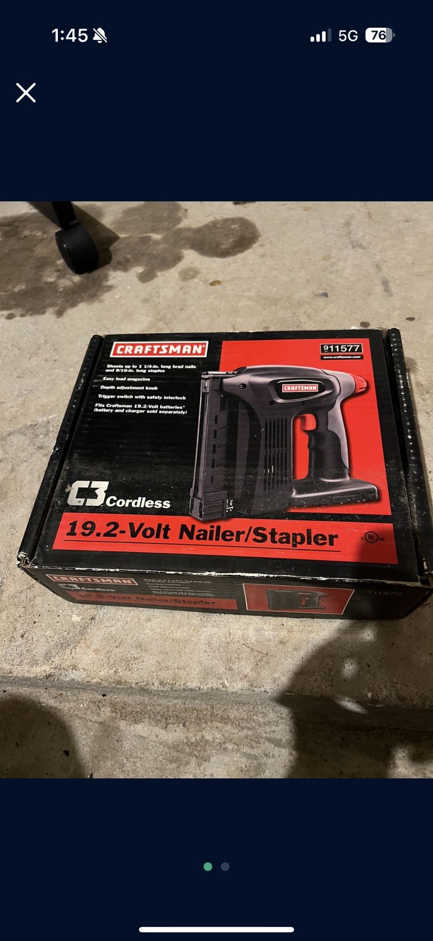 Craftsman Nail/staple Gun