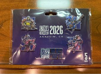 BlizzCon 2026 Exclusive The Next Chapter 5-Piece Collectible Pin Set