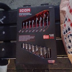 Icon Flex Head Ratcheting Wrenches
