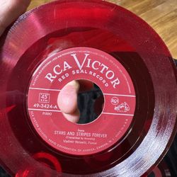 8x Vintage RCA Victor Red Seal Classical Red Vinyl 45s – Horowitz, Boston Pops, and More!