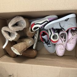 Box of USED Shoes