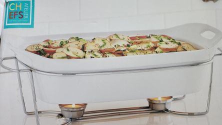 Baker with warming stand